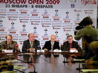 Пресс-конференция Moscow open 2009